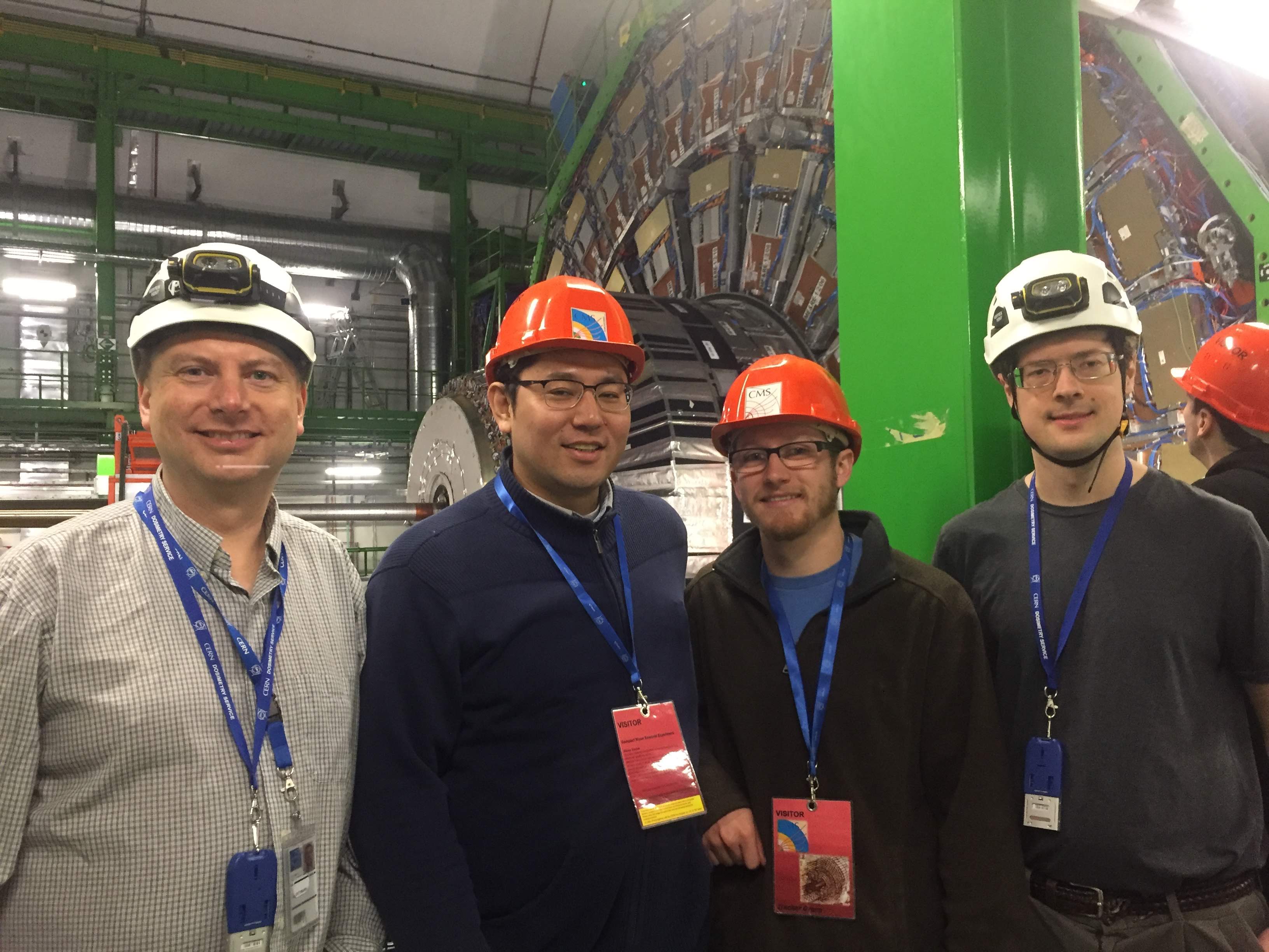 Baylor team at CMS 1